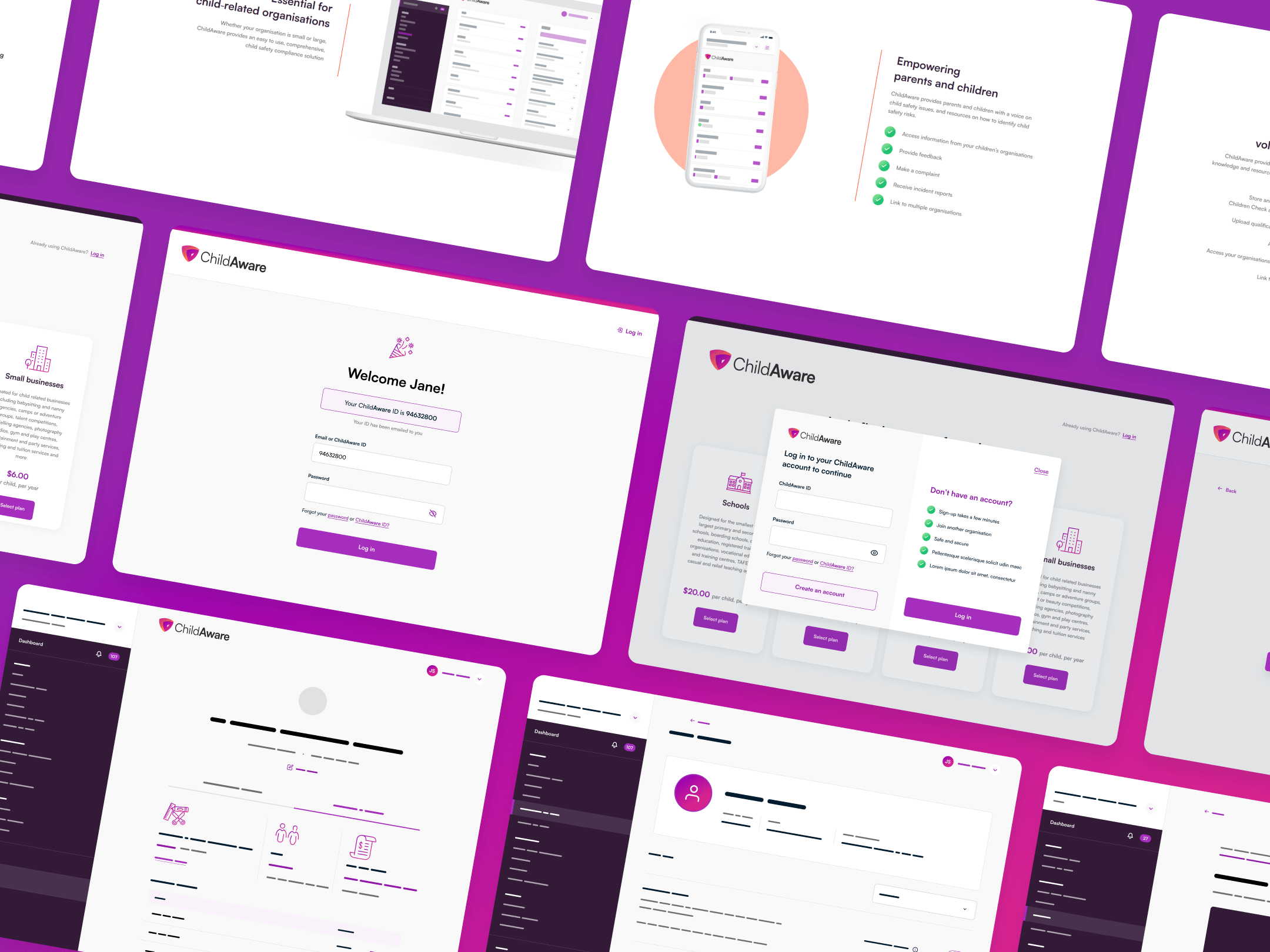 Various interfaces – details removed at request of client